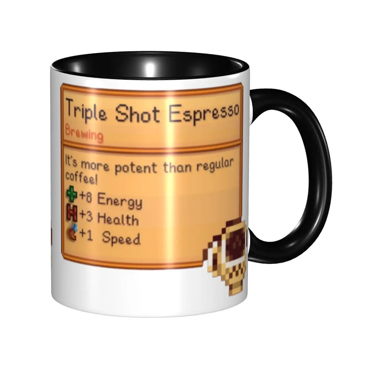 Valley Tea And Coffee - Stardew Valley Triple Shot Espresso Koffiemok