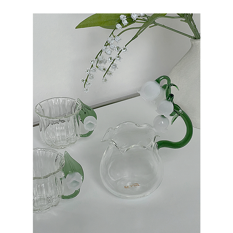 Valley Tea And Coffee - Lelie Van De Vallei Glas Kopje