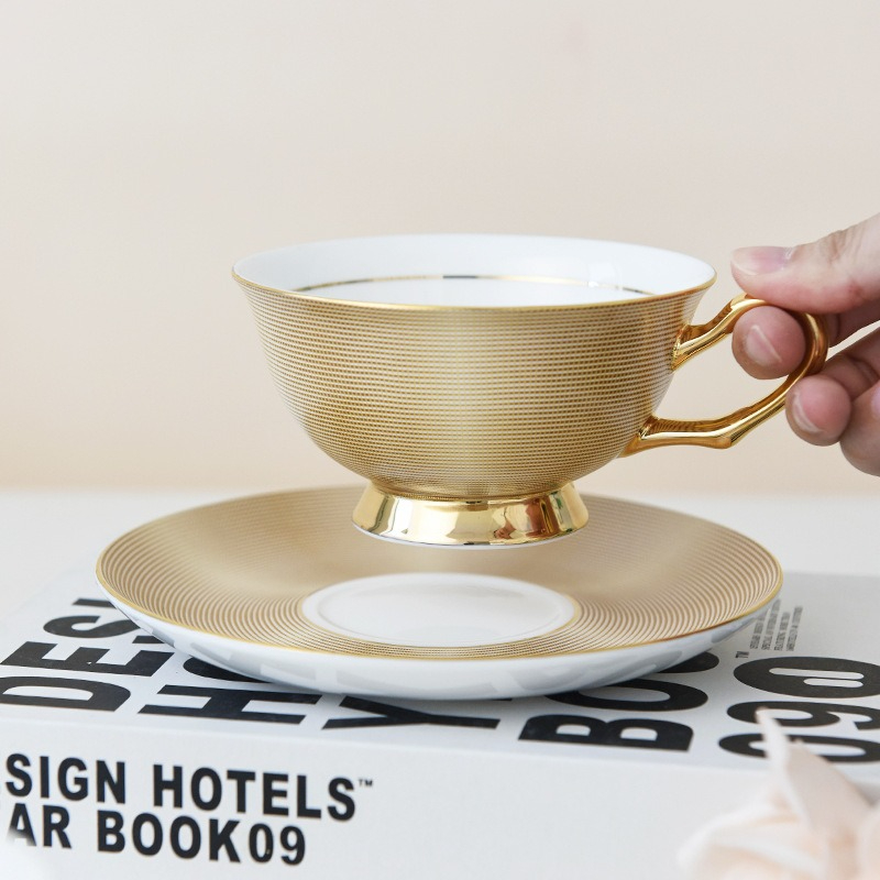 Coffee Tea Gift - Europese koffiemok set Bone China keramische