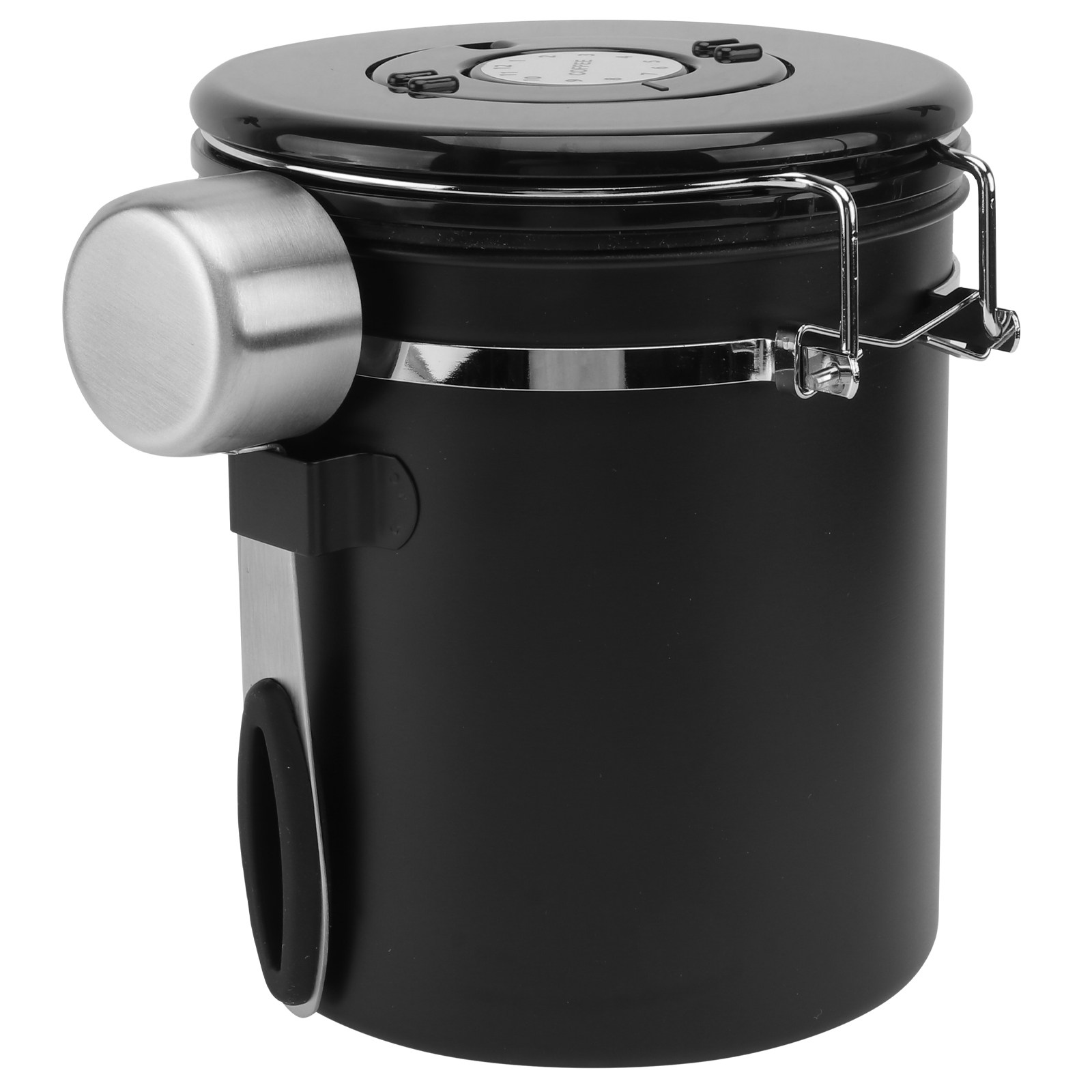 Coffee Tea Bean - 1 stuks koffiebonen opbergcontainer, roestvrijstalen, luchtdichte