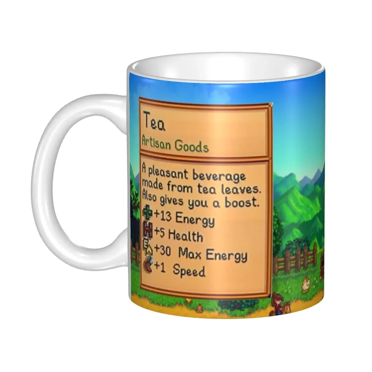Valley Tea And Coffee - Gepersonaliseerde Stardew Valley videogamer mok DIY