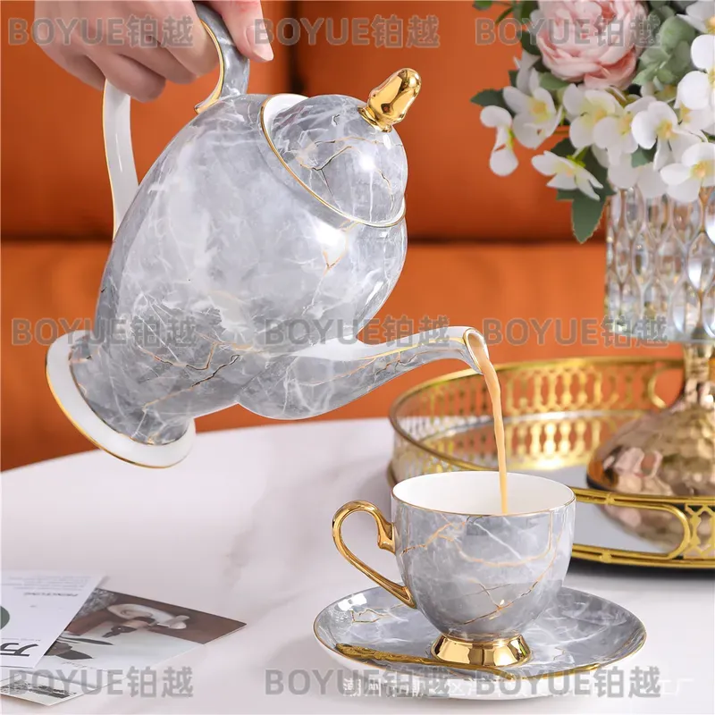 Luxe porseleinen koffiekopjes- - Coffee Tea Gift recensie en prijs