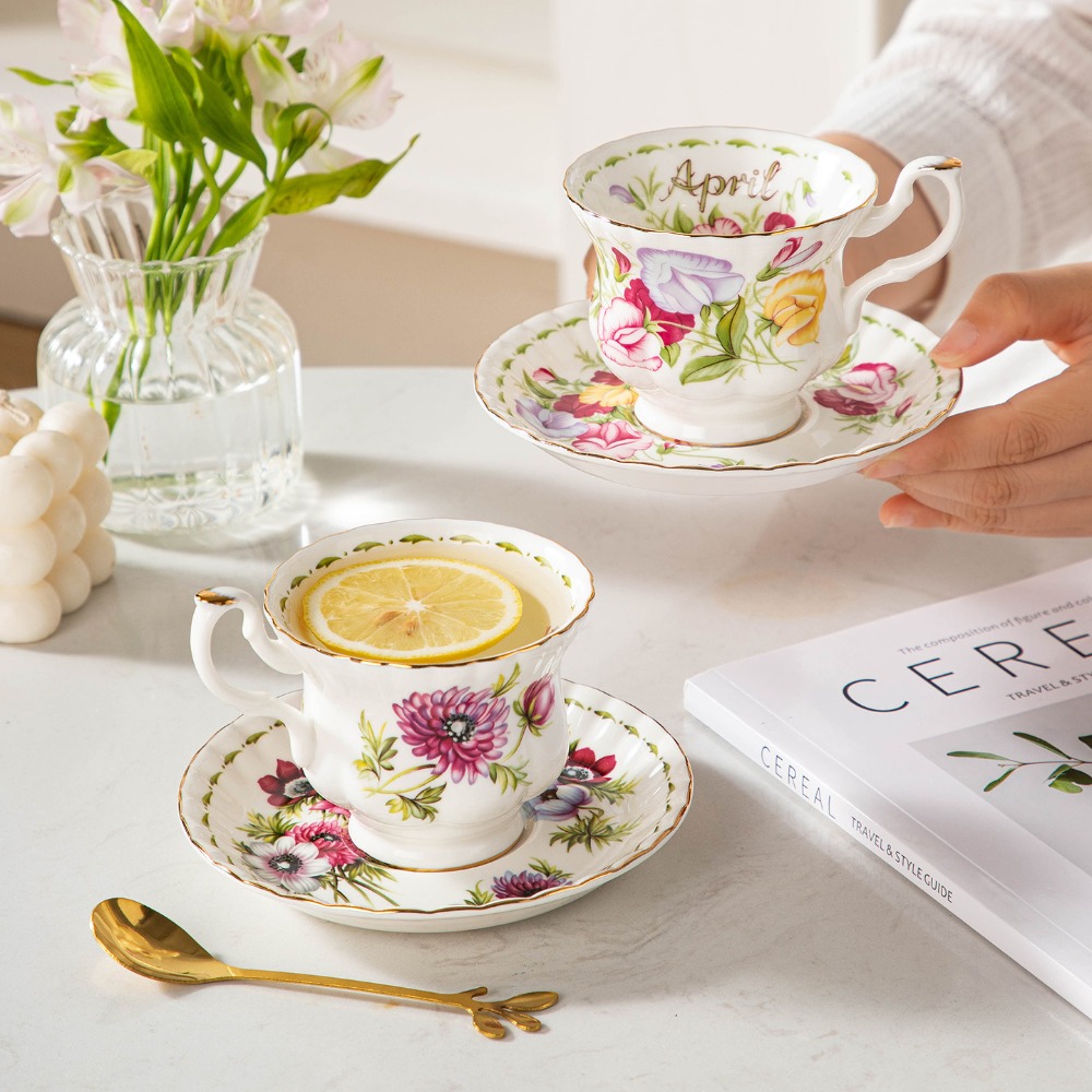 Vintage Bloemig Porseleinen Ko - Valley Tea And Coffee recensie en prijs