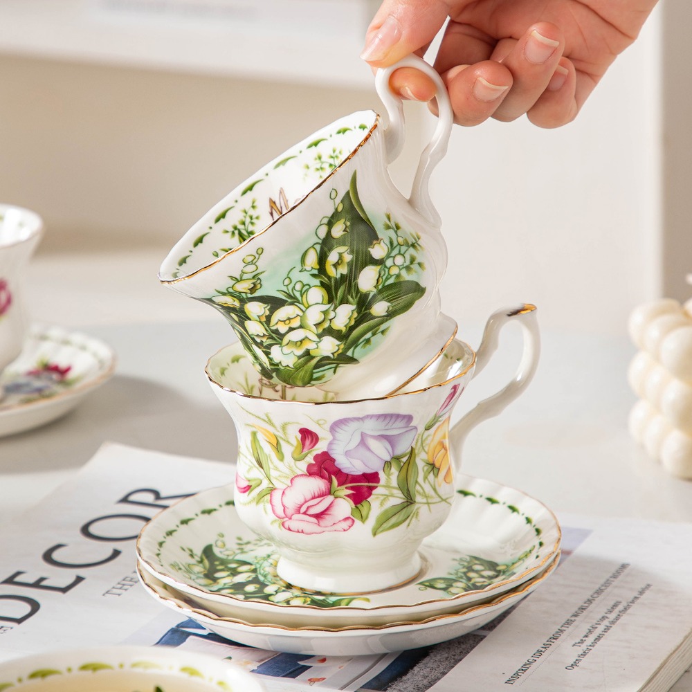 Vintage Bloemig Porseleinen Ko - Valley Tea And Coffee recensie en prijs