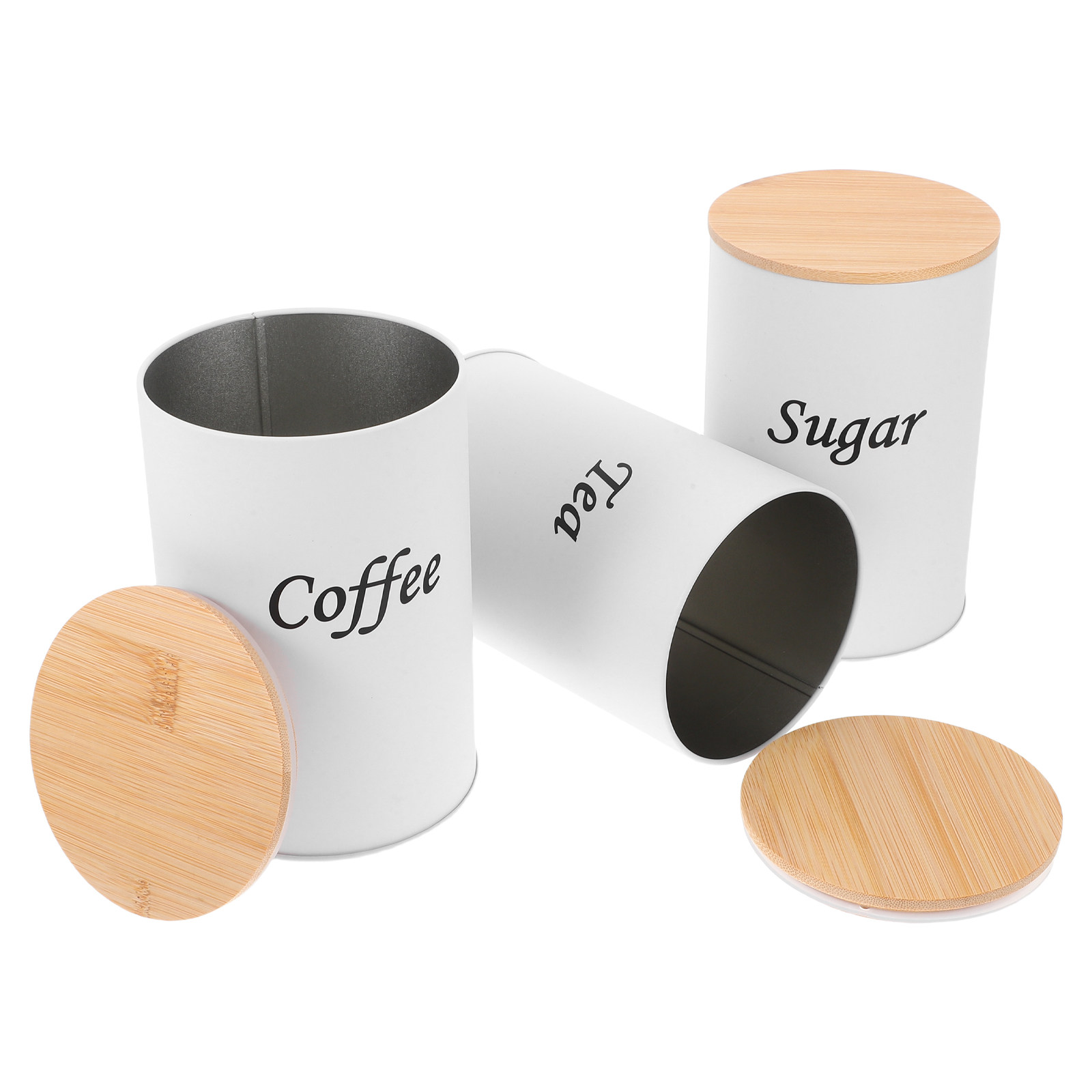 3 stuks luchtdichte ronde voor - Coffee Tea Bean recensie en prijs