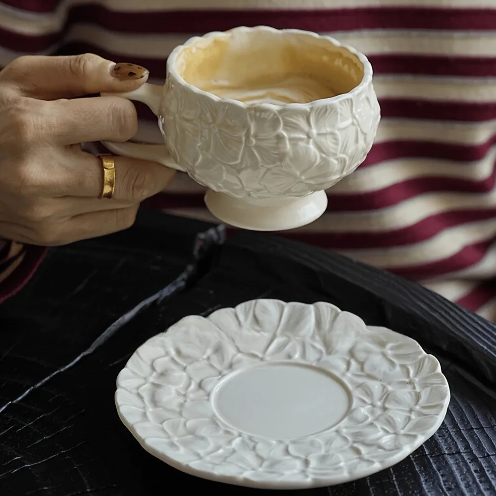 Franse Crème Relief Koffiekopj - Coffee Tea Gift recensie en prijs
