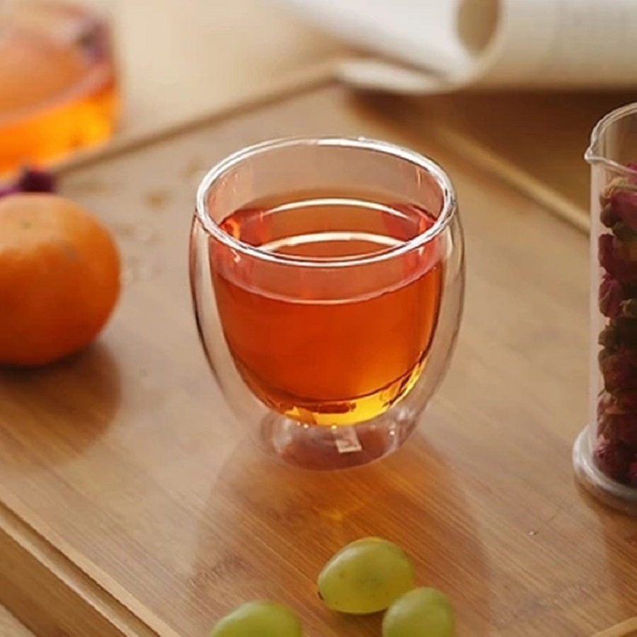 Dubbelwandige glazen koffiemok - Coffee Tea Flask recensie en prijs