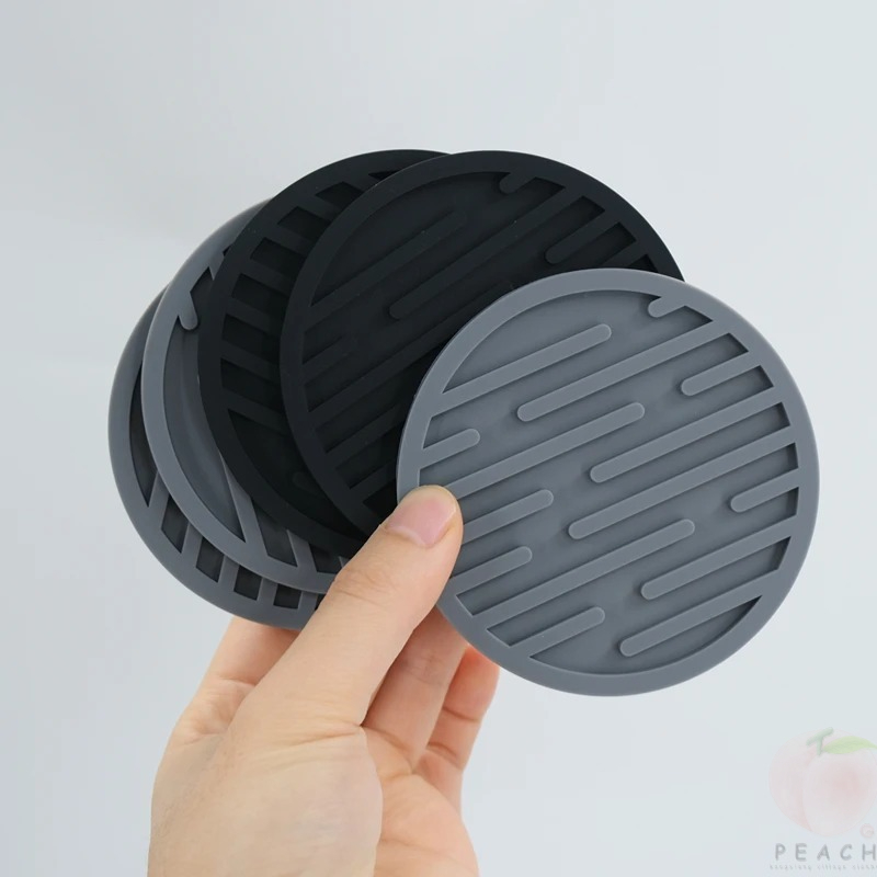 10 cm siliconen onderzetters r - Coffee Tea Flask recensie en prijs