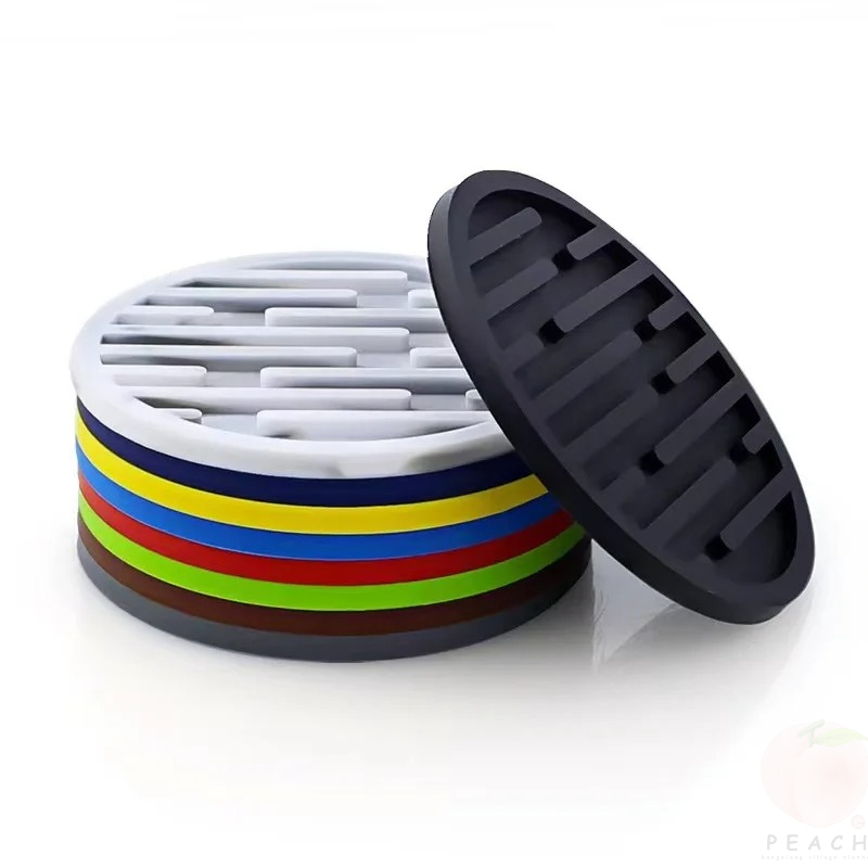 10 cm siliconen onderzetters r - Coffee Tea Flask recensie en prijs