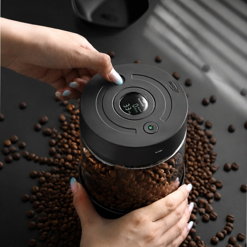 Koffiebonen opslagtank met dig - Coffee Tea Bean recensie en prijs