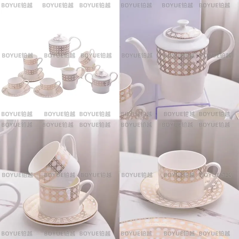 Luxe porseleinen koffiekopjess - Coffee Tea Gift recensie en prijs